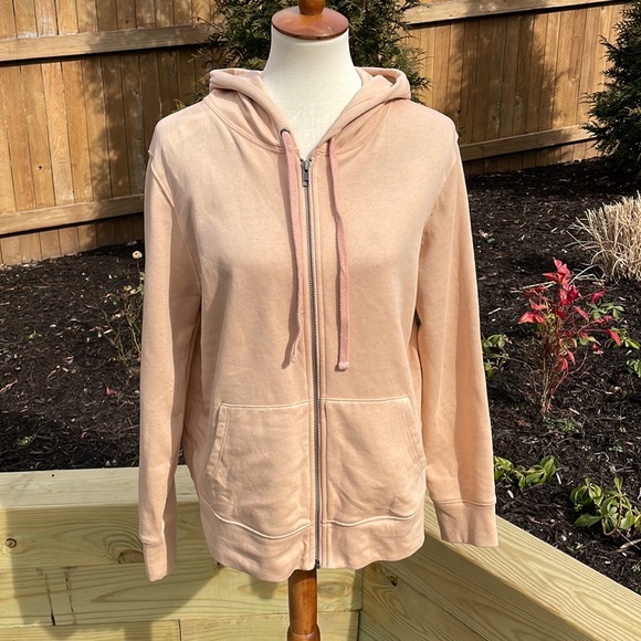 Madewell (NEW) Embroidered Rainbow Hoodie Sweatshirt - Picture 5 of 11